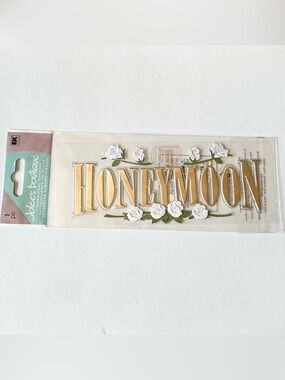 Jolee’s Boutique “Our Honeymoon” 3D Dimensional Scrapbook Sticker